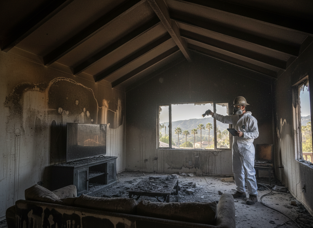 How to Assess Smoke Damage in Encino Houses