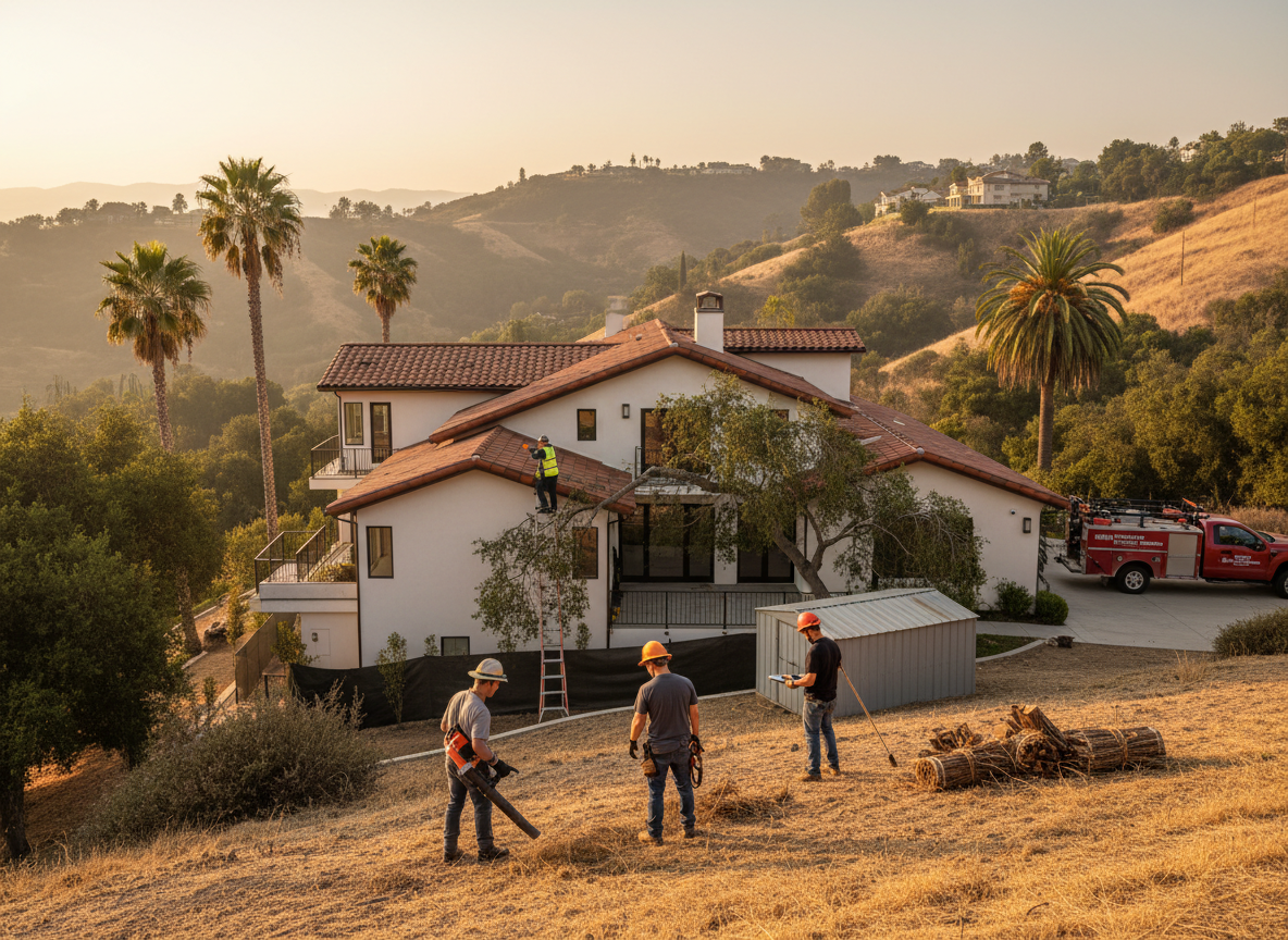 Preparing Encino Homes for Wildfire Season